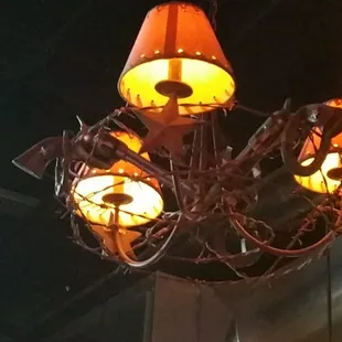 Cool chandelier!