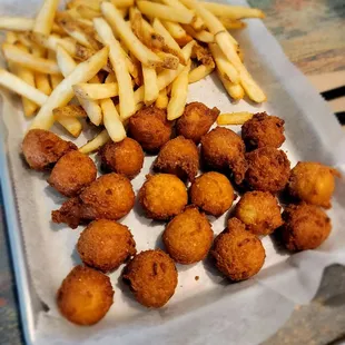 Hushpuppies and fries