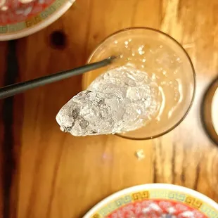 Top view of Navy Grog.