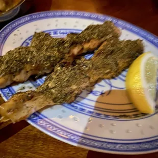 Lemon Grass Chicken Skewers