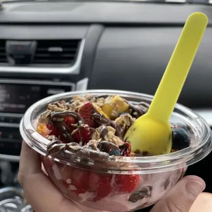 Wild berry acai bowl