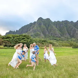 large family photography