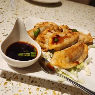 Pan fried dumplings