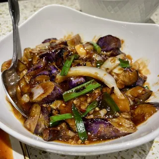 Eggplant with Garlic Sauce