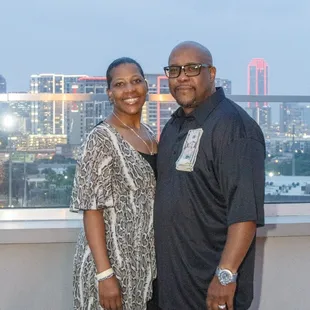 50th B'day view from Sky Blu Rooftop Bar