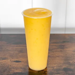 Blended Mango Fruit Tea.
