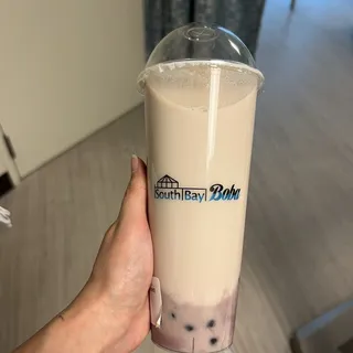 Cold Taro Green Milk Tea