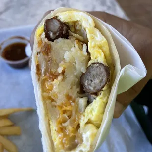 Breakfast burrito
