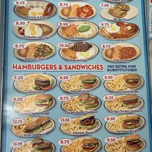 Specials (updated prices - 8/20/22)