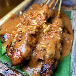 Pork sate