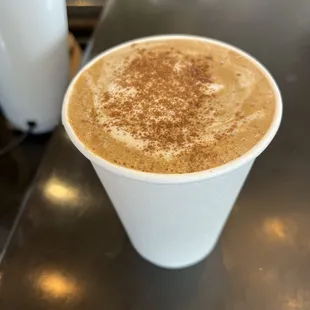 Caramel apple latte