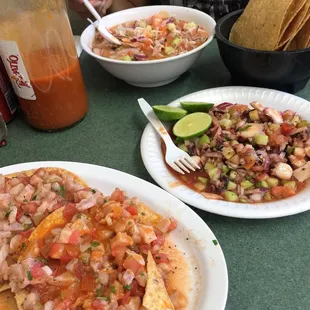Los mejores mariscos que hay y la salsa roja tan deliciosa