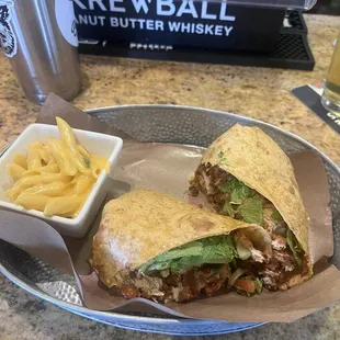 Buffalo chicken wrap