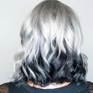 Silver hair