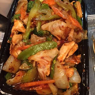 Spicy Szechuan Chicken