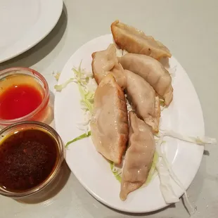 Fried pot stickers