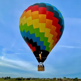 Us on the day we went Erin took the picture for us.