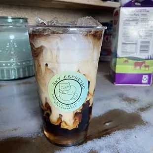 Iced coffee is a year round favorite!