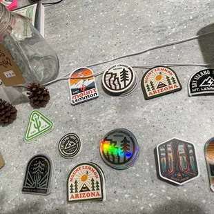 Stickers and magnets