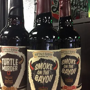 three bottles of smoke on the bayou