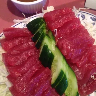 Fresh sashimi