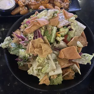 Fattouch salad was good
