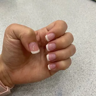 French dip nails!