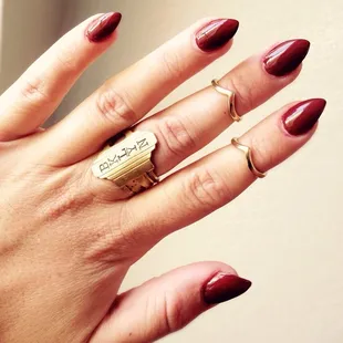 Diana always does a great job on my nails! :)