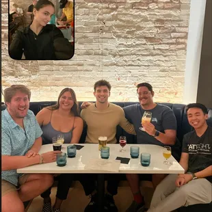 Our bartender, Ceci, offered to take our photo! Incredible service!