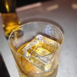 The Ice Cube has on the top carved  ashtray and cigar  very cool.