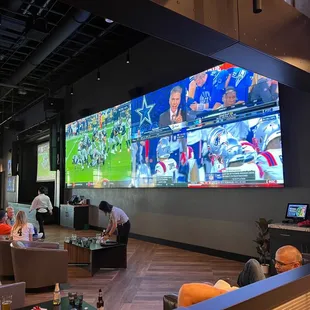 Check out that mega screen!