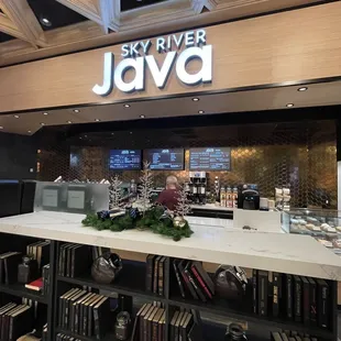 Front of the coffee shop