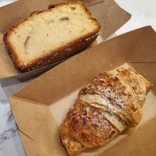 a loaf of bread and a loaf of bread