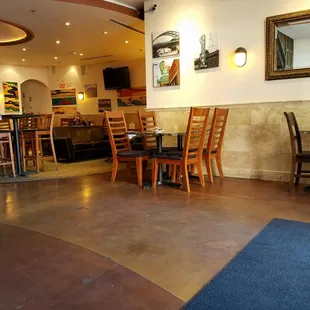 Lots of seating inside!