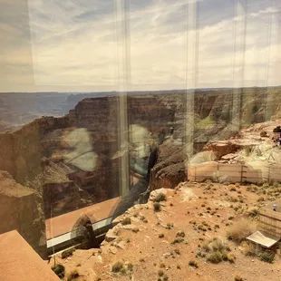a view of the grand canyon