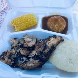 Fire braised chicken meal