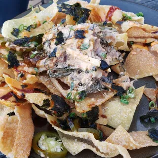 Spicy Ahi Nachos