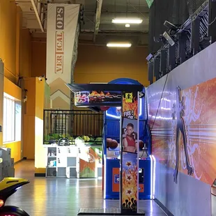 On the way to play areas