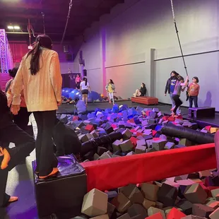 New ball jumping area