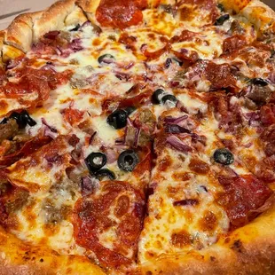 Our delicious Skybar pizza