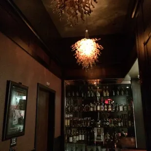 When you first come off the elevator