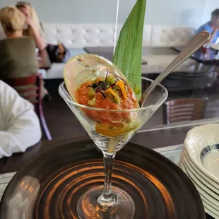 Spicy BF Toro in Martini.