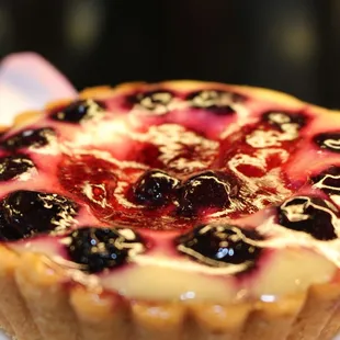 berry cheesecake tart