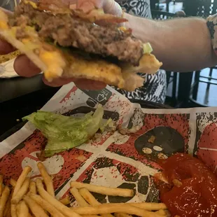 Medium burger