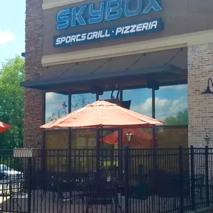 Beautiful day on the patio!