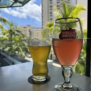 blonde ale and cider