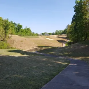 View of course from 10th hole