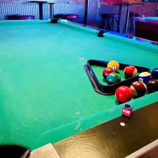 Pool tables