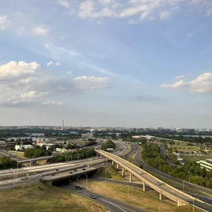 outside