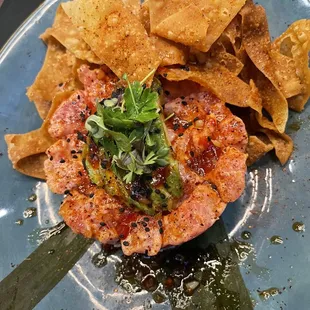 Ahi Poke Stack